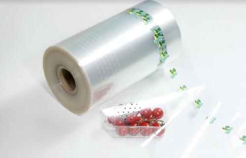 Macro perforated film for herbs