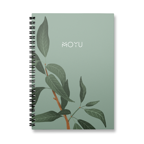 Erasable Notebook | Ring Binder A5 | New Designs Lovely Leafs / Rocksolid