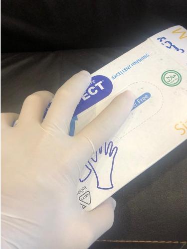 POWDER FREE LATEX GLOVE