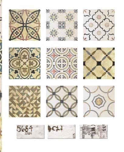 Painted Decorative Tiles