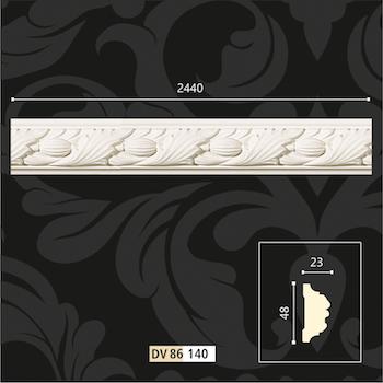 polyurethane wall borders design Ornaments patterned