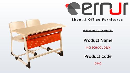 Double School Desk