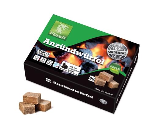 Eco - Firelighter wood & wax 96 cubes in a box