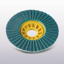 DLP Zirconium flap discs with reinforced nylon