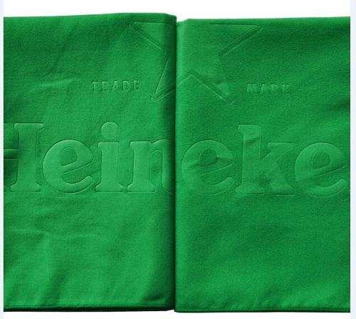 Embossed Logo Microfiber Outdoor Hiking  Sports Towel