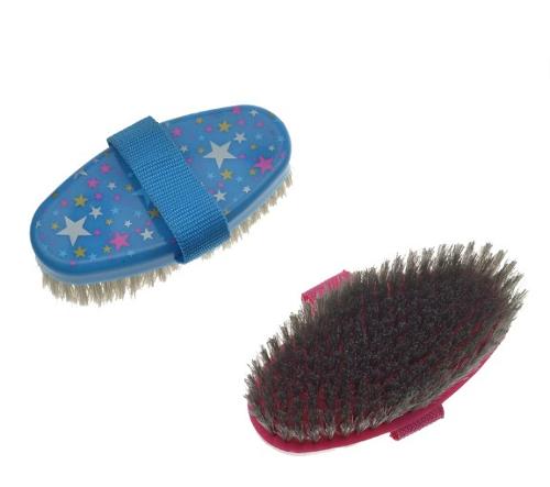 horse plastic body brush with printing