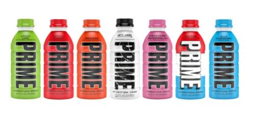 Prime Hydration drink, USA origin