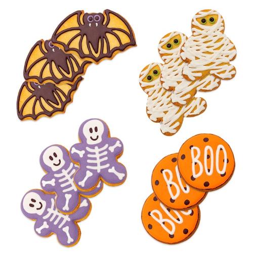 Vanilla handmade decorated cookies - Halloween Collection