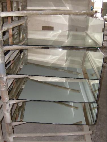 Manual mirror silvering of glass