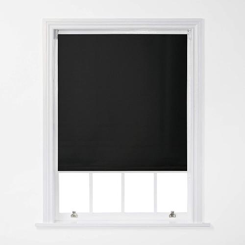 Blackout Roller Blind 2ft - Black