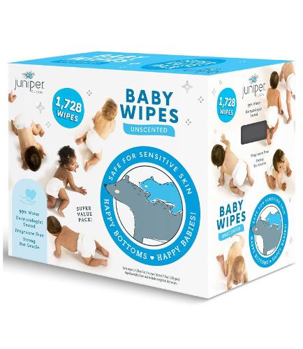 Juniper Clean Baby Wet Wipes