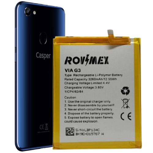 Casper Via G3 Rovimex Battery