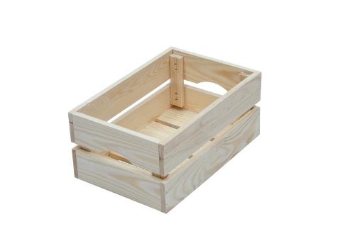 Slatted boxes made of wood, 