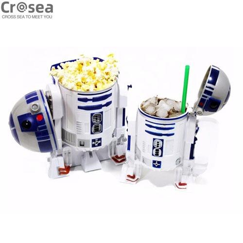 3D plastic custom popcorn bucket Disney star wars black knight