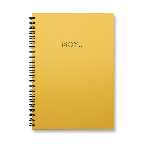 Erasable Notebook | Ring Binder A5 | New Designs Young Yellow / Rocksolid