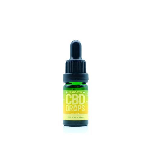 CBD Drops 3% 10ml 300mg Full Spectrum