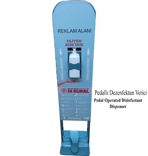 0018 Disinfectant Stand With Pedal