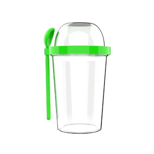 Zweikell Capsule Green Bpa-free 550 Ml Food Carrying Container