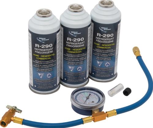 New Type Replacing R22 Refrigerant R290 Propane Refrigerant Gas