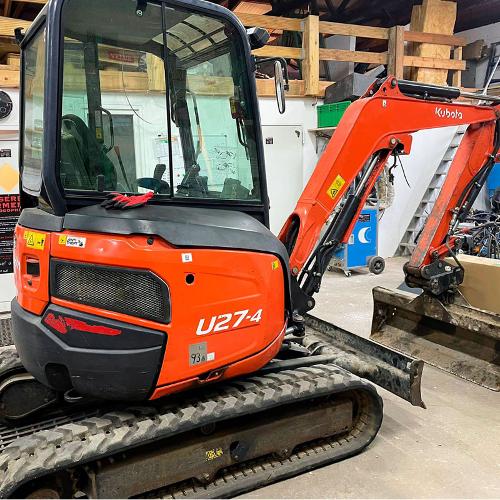 Kubota U 27-4 - Mini Excavator - 2016