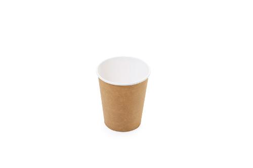 Paper cups cup 250с kraft 2 two-layer