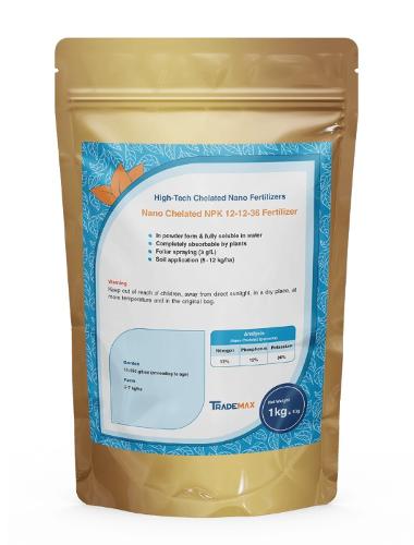 High-Tech Nano Chelated NPK 12-12-36 Fertilizer