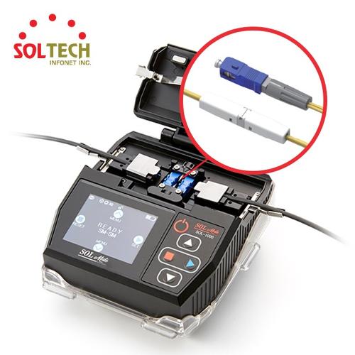 Field Fusion splicing FTTH drop cable repair solution