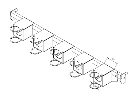 Modular shop rack systems & instore interior shelving design