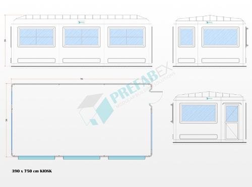 390x750 Polyester Cabin