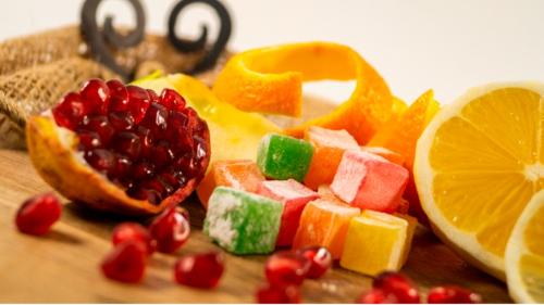 Fruity Bird Turkish Delight