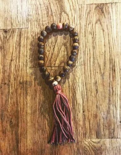 Buddhist Mala Bracelet 27 Tiger Eye