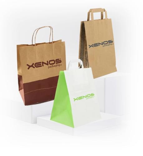 Paper Bags for Food Delivery - Restaurants - Fast Food