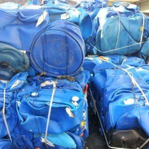 Hdpe Blue Drum Scrap