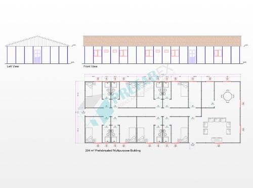 Multipurpose Building -204 M² 