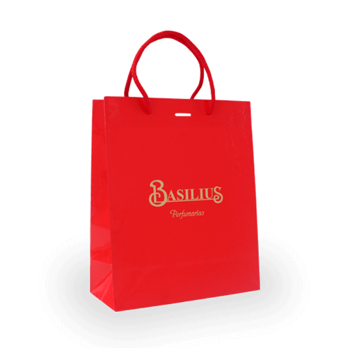 Drawstring Handle Paper Bags (basilius)