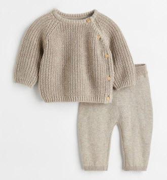 Cozy baby set