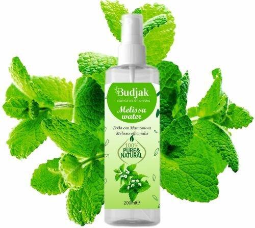 Floral water from Lemon balm (Melissa officinalis) 200 ml.