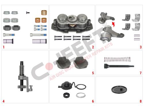 Renault 440 / Man / Ford Cargo Set (Left/Right)