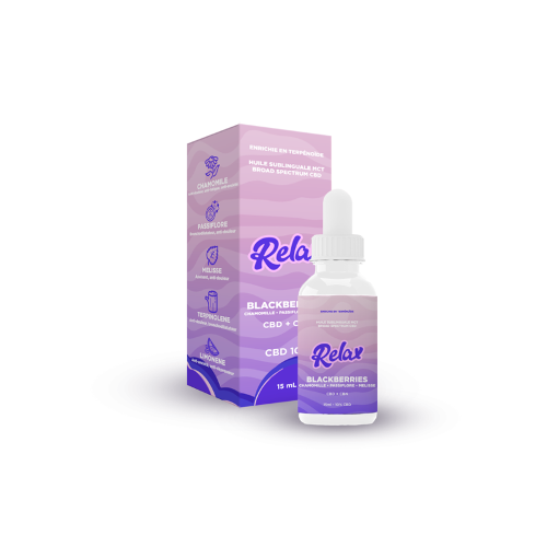 Relax -sublingual Cbd Oil