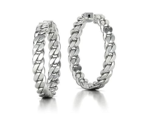 Petite Flat-Profile Huggie Hoop Earrings