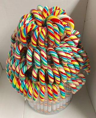 Hand made lollipop candy canes candy cane umbrella