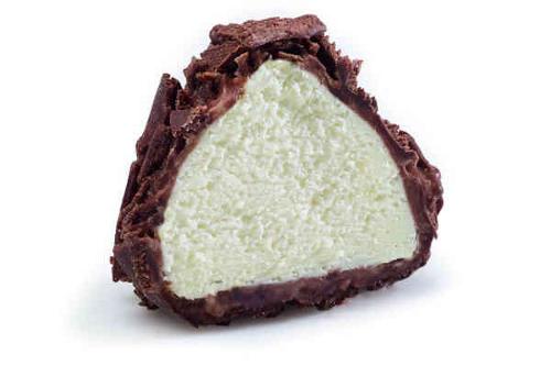 Half round milk white filling