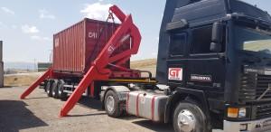 side loader semi trailers 