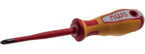 Screwdriver for cross-slotted screws PZ VDE SlimLine