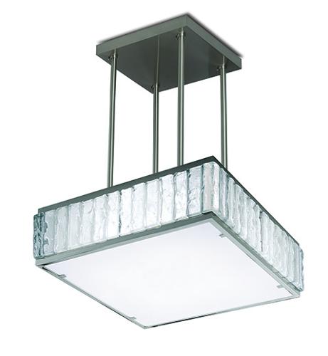 Square pendant light