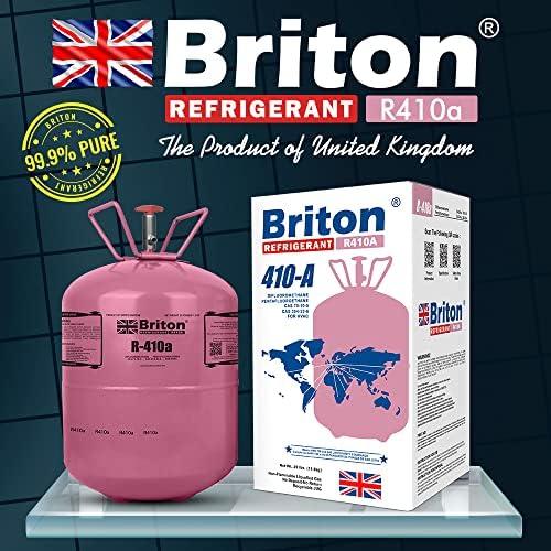 Briton Refrigerant R410A For HVAC Disposable Cylinder 3Kg