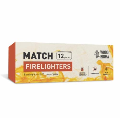 Ecological Match Firelighters, BBQ Lighters, Fire Starters