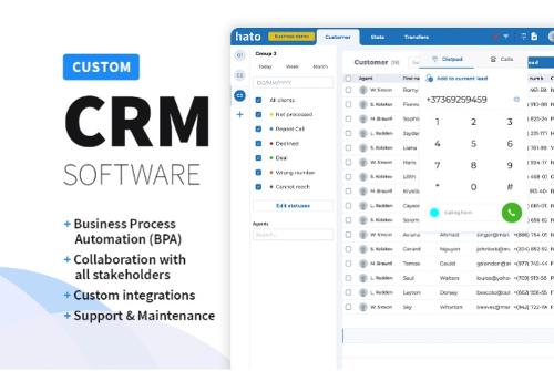 Custom CRM Software