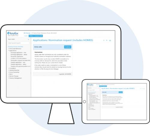 Keyfax Enquiries Diagnostics