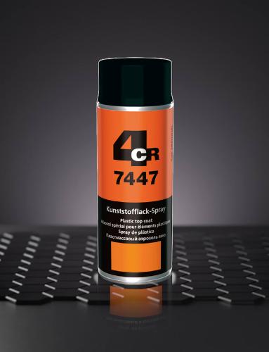 7447  Spray Paint for Plastic black   400 ml